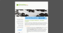 Desktop Screenshot of onlinefotos.net